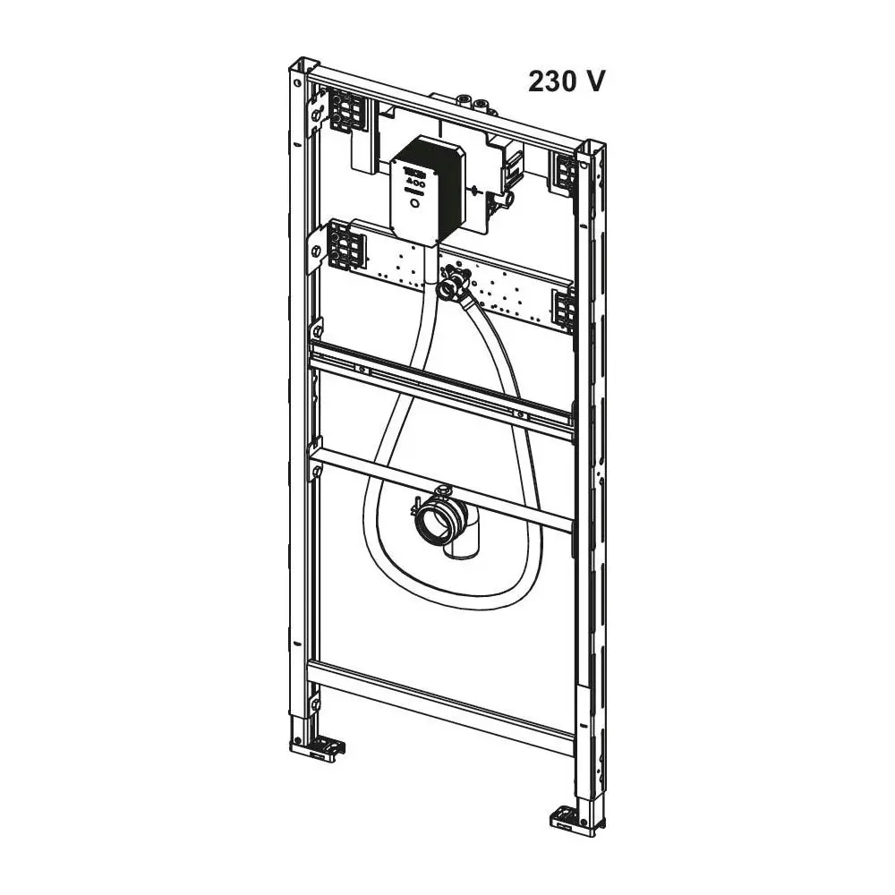 TECE Urinalmodul TECEprofil Bauhöhe 1120 mm, mit TECE-Spülergehäuse U 2-9320013 TECE Urinalmodul TECEprofil Bauhöhe 1120 mm, mit TECE-Spülergehäuse U 2-9320013