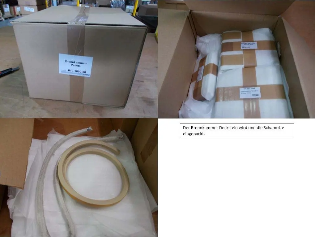 ETA Heiztechnik Brennkammer für Pe15-25 (Schamotte und Dichtungen)-010-1800-00 ETA Heiztechnik Brennkammer für Pe15-25 (Schamotte und Dichtungen)-010-1800-00