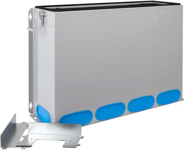 Kermi Luftverteiler x-well 14 Anschlussmög. hoch, bis 350 m3/h-Y2201075010K Kermi Luftverteiler x-well 14 Anschlussmög. hoch, bis 350 m3/h-Y2201075010K