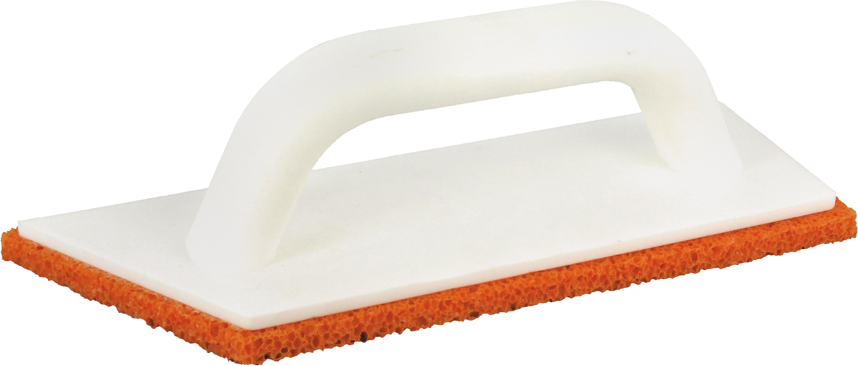 Triuso Kunststoff-Fummelbrett roter Schwammgummibelag 10 mm, feinporig, elastisch, 260 / 210 x 80 mm-0826PR1