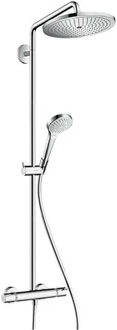 Hansgrohe Showerpipe Croma Select S S280 1jet, mit Brausearm 400 mm schwenkbar, chrom-26790000