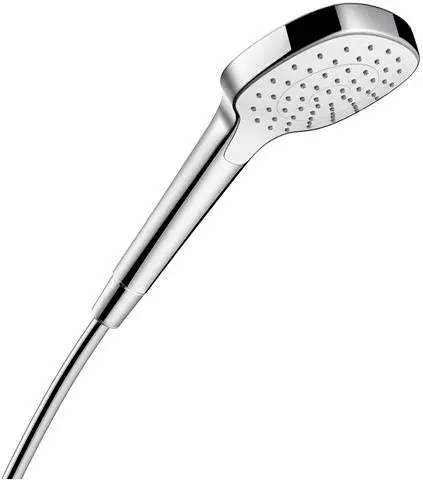 Hansgrohe Handbrause Croma Select E EcoSmart 9 l/min, DN 15, Brausekopf Ø 110 mm, weiß/chrom-26815400