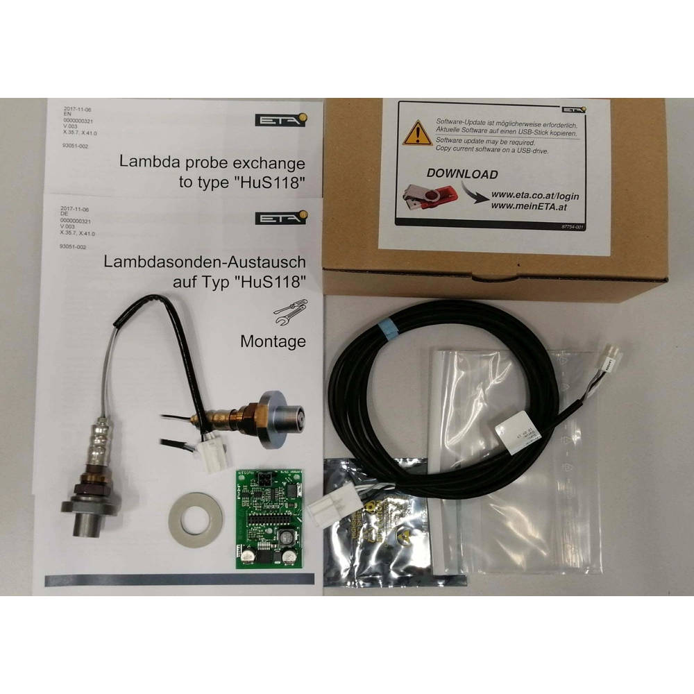 ETA Lambasonde NTK für alle Kessel m. ETAtouch Regelung ausser Vorschubrostkessel HackVR-001-4812-02-E ETA Lambasonde NTK für alle Kessel m. ETAtouch Regelung ausser Vorschubrostkessel HackVR-001-4812-02-E