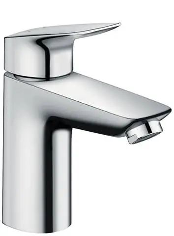 Hansgrohe Waschtisch-Einhebelmischer Logis 100 5 l/min, ohne Ablaufgarnitur, chrom-71101000