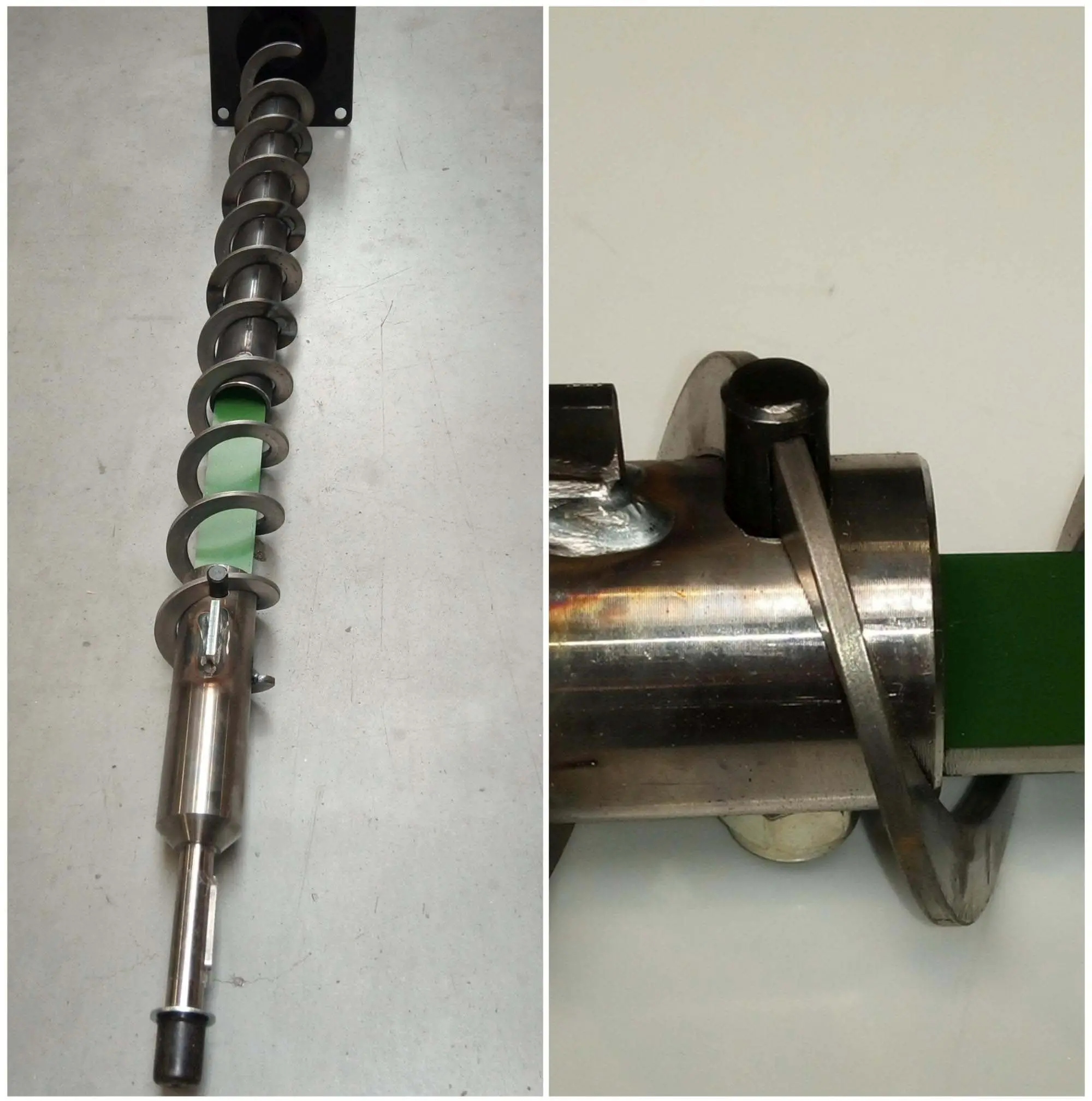 ETA Heiztechnik Schnecke Austragung ETAbox kompl. mit Antriebswelle und Endlager-010-6179-04 ETA Heiztechnik Schnecke Austragung ETAbox kompl. mit Antriebswelle und Endlager-010-6179-04