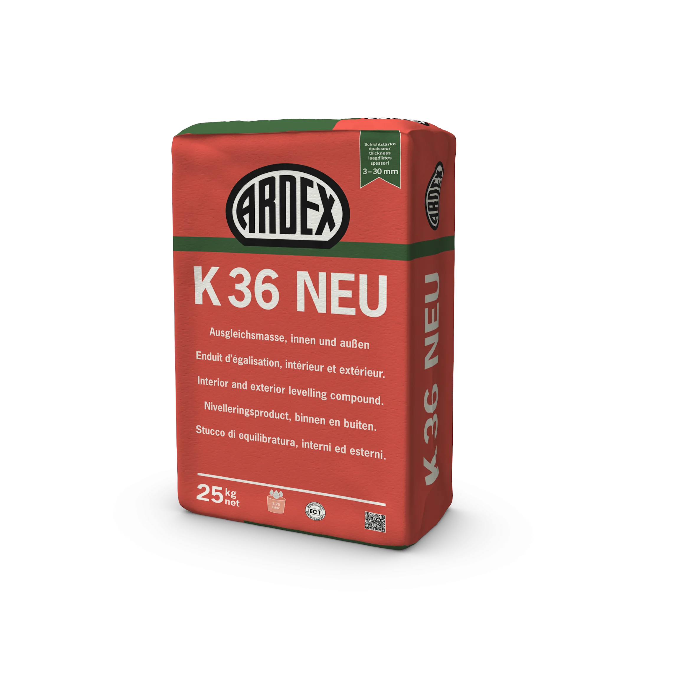 Ardex K 36 Ausgleichsmörtel innen+außen a 25 kg-19256/9