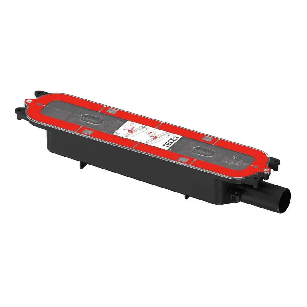 TECE Ablauf drainprofile flach, Auslauf seitlich, DN 40-673001 TECE Ablauf drainprofile flach, Auslauf seitlich, DN 40-673001