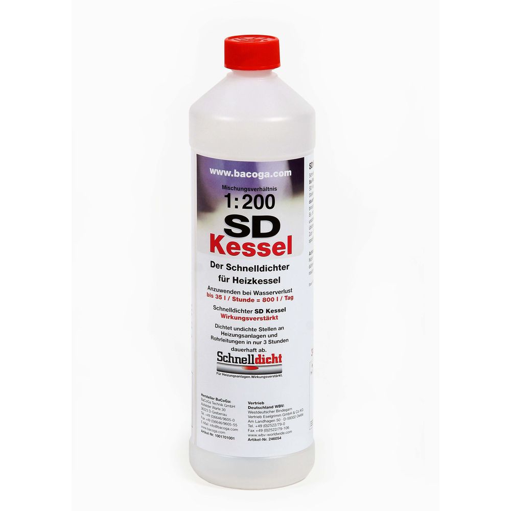 BCG SD Kessel Schnelldichter/Kessel bis 800 ltr./Tag Wasserverlust, 1 ltr.-Flasche-246054