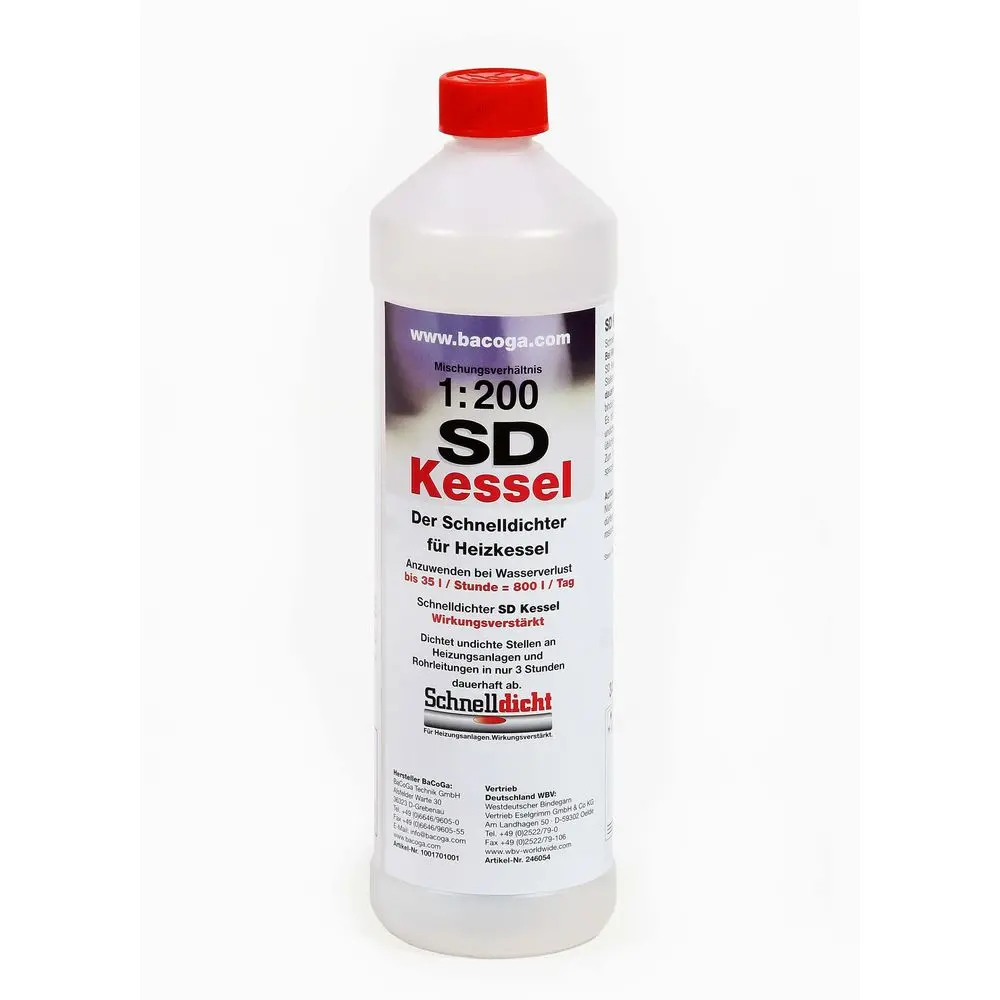 BCG SD Kessel Schnelldichter/Kessel bis 800 ltr./Tag Wasserverlust, 1 ltr.-Flasche-246054