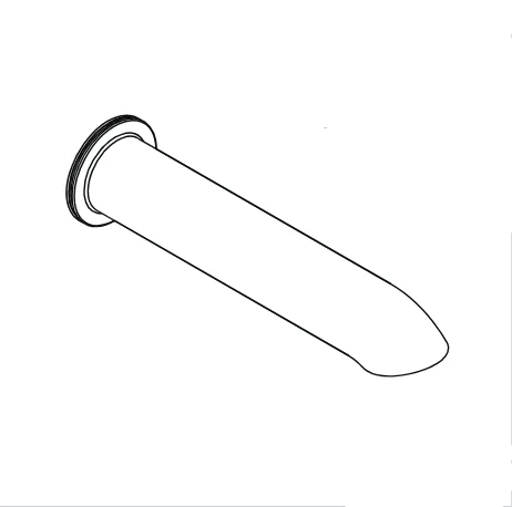hansgrohe Auslauf Talis S 2 2-Loch Waschtischarmatur UP 165 mm chrom-95624000