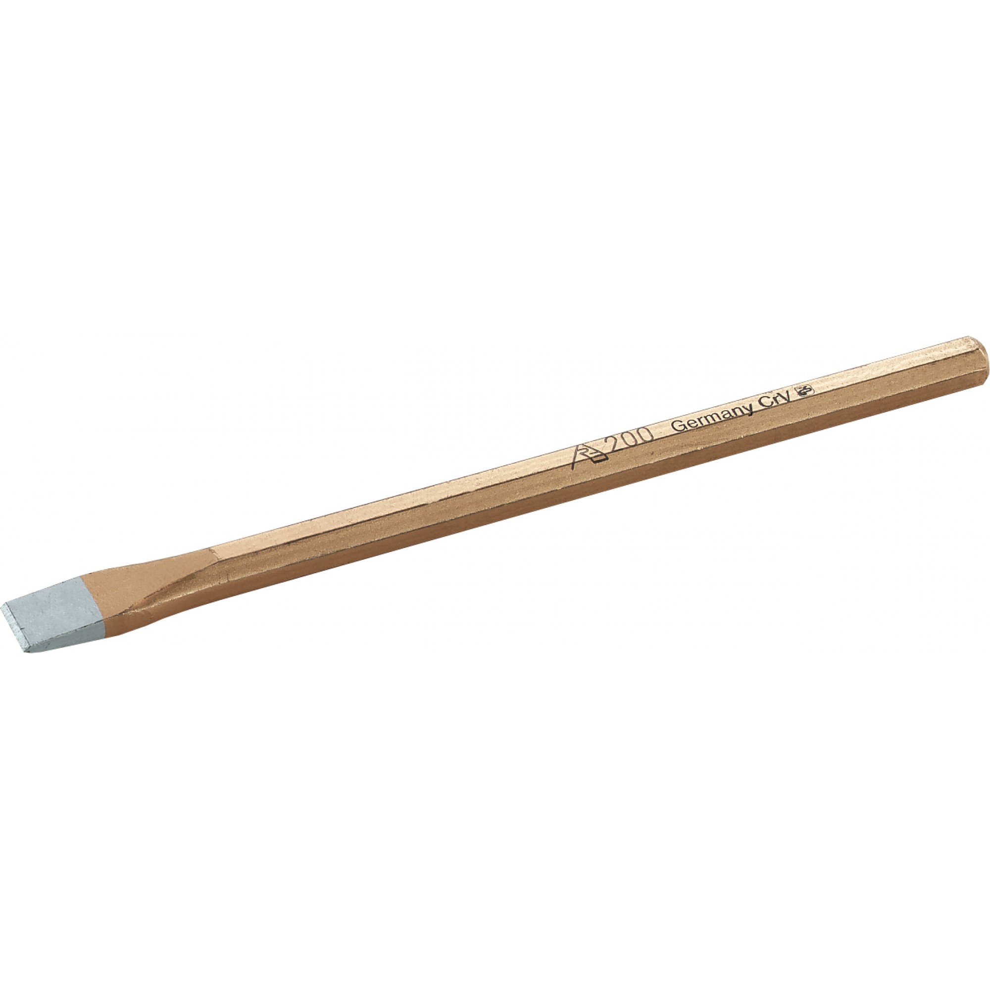 Triuso Elektrikermeißel, 8-kant 10 x 200 mm, Schneide 13 mm EM20010-EM20010