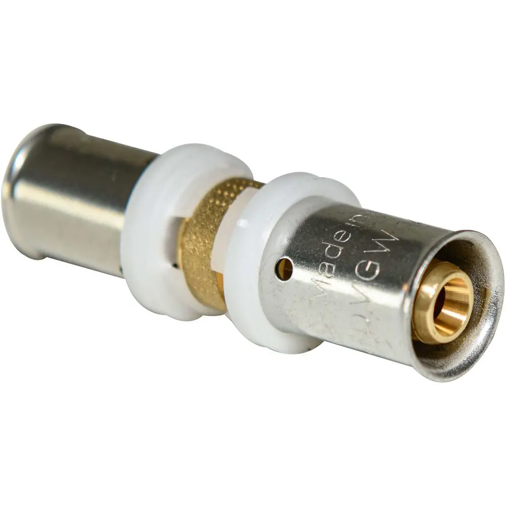 Zewotherm Verbindungskupplung Messing, 14 x 2, zum Verpressen TH Kontur-17010062