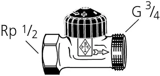 IMI Vorlauf-Regulierventil-1302-02.000 IMI Vorlauf-Regulierventil-1302-02.000