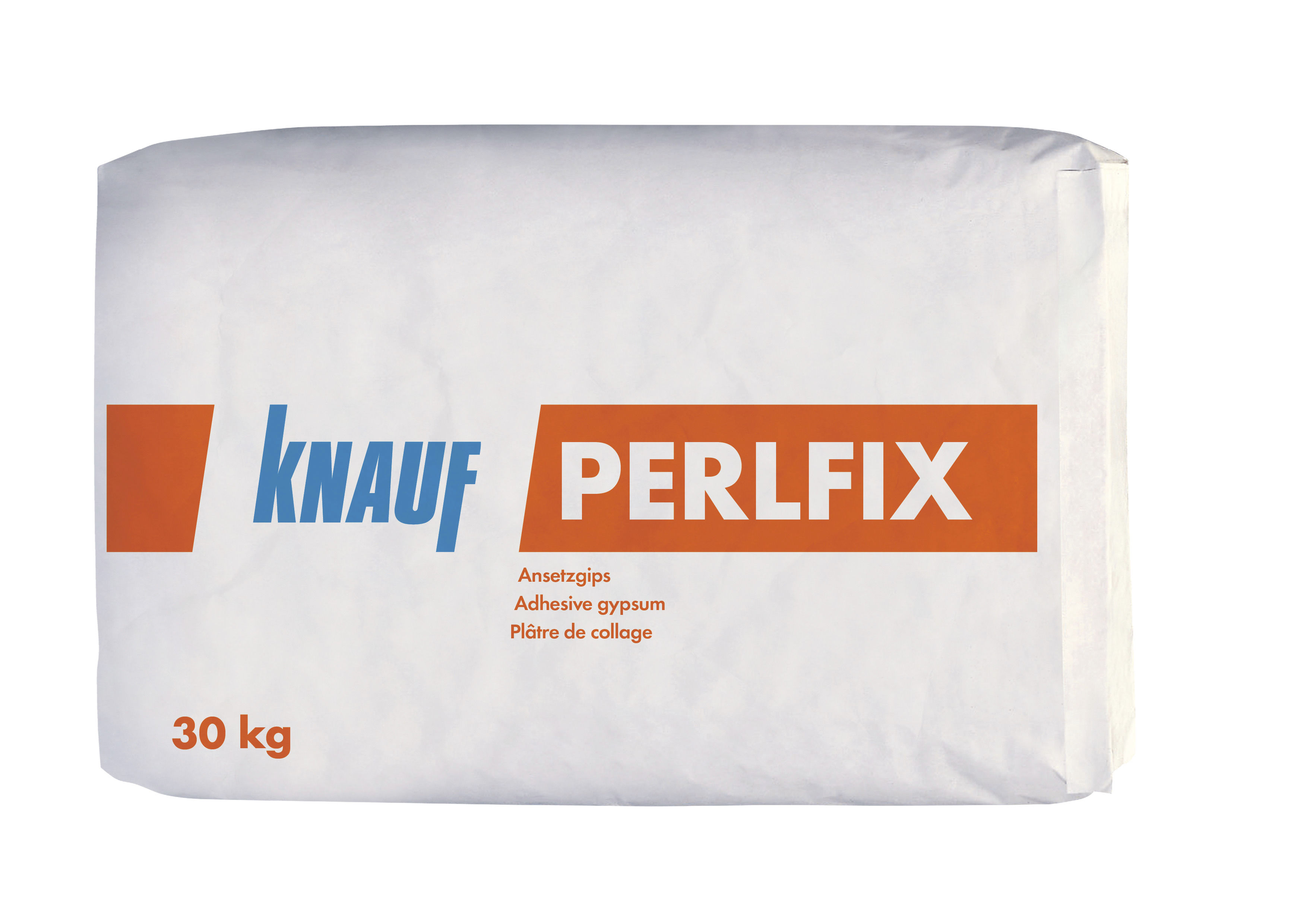 Knauf Ansetzgips Perlfix, zum Ansetzen von Gipsplatten an Wänden, 30 kg-3110