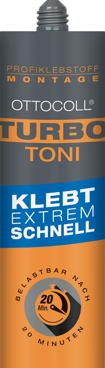 Ottocoll - Turbotoni, Reparatur-Klebstoff weiß C01, 290 ml, superschnell-3495301