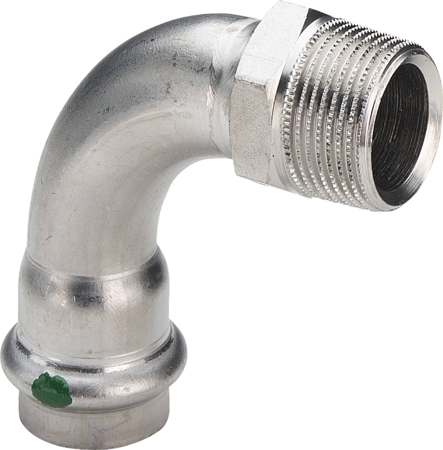 Viega Sanpress Inox 2314 Übergangbogen 90 Grad-436896