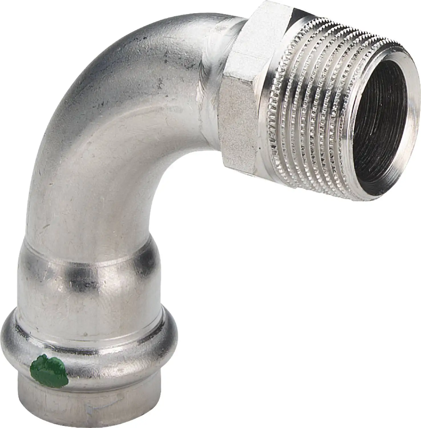 Viega Sanpress Inox 2314 Übergangbogen 90 Grad-436896