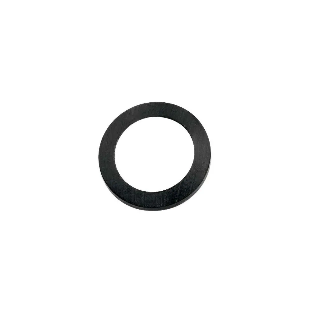 HAAS Dichtung 12 x 19 x 2 mm, 1/2", für Brauseschlauch, Gummi, EPDM, schwarz -02319