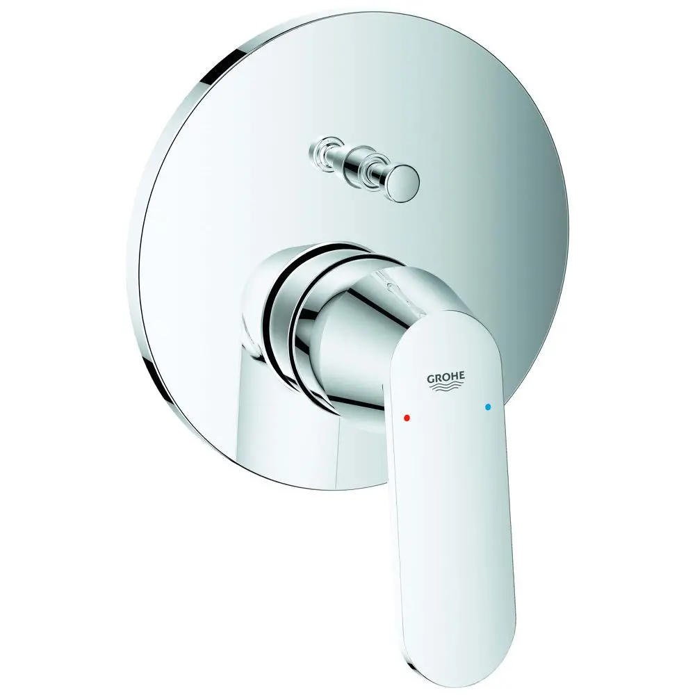 GROHE Fertigmontageset Eurosmart Cosmopolitan UP-Wannen-Einhebelmischer, chrom-24045000