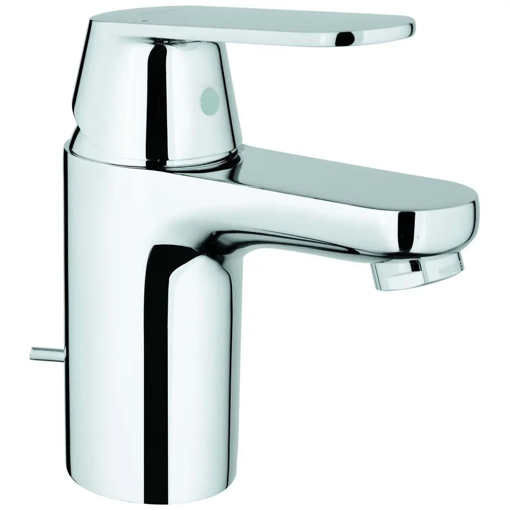 GROHE Waschtisch-Einhebelmischer Eurosmart Cosmopolitan 1/2", S-Size, mit Ablaufgarnitur, Temperaturbegrenzer, chrom -3282500E