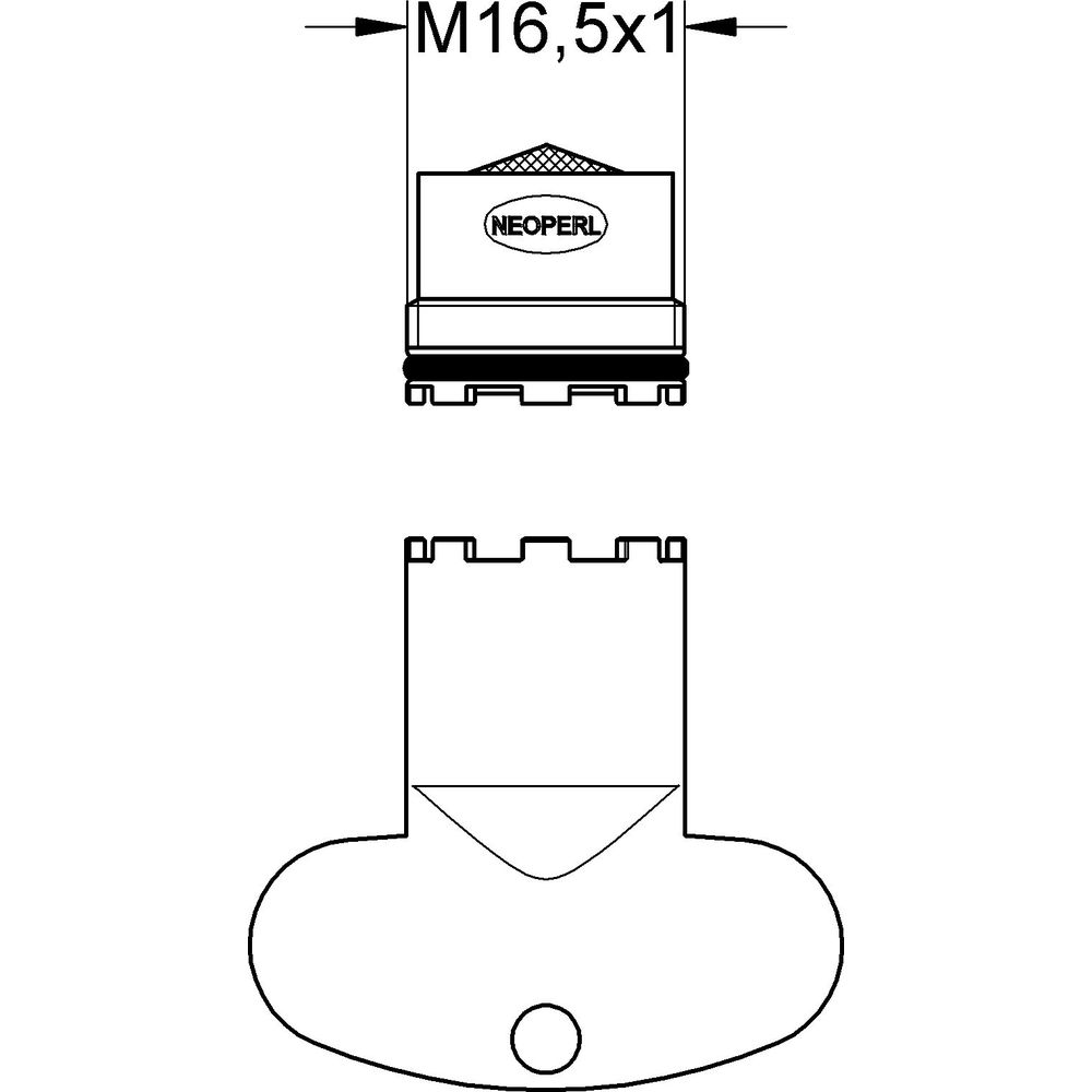 GROHE Mousseur für Essence WT-Batterie, PG 06-13937000