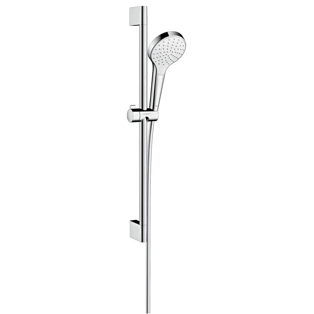 hansgrohe Croma Select S Brauseset 1jet mit 65cm Brausestange Unica Croma, weiß/chrom-26564400