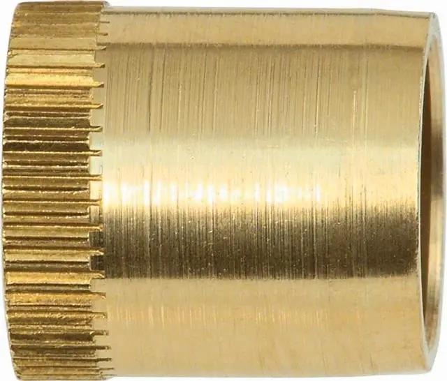 GOK Verstärkungshülse 12 x 1 mm, Messing-809500 GOK Verstärkungshülse 12 x 1 mm, Messing-809500