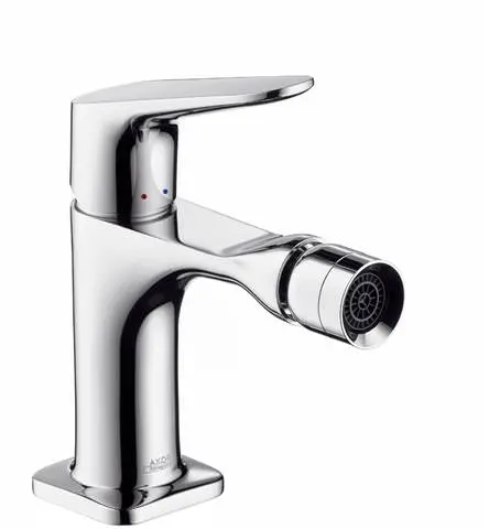 Hansgrohe Bidet-Einhebelmischer Axor Citterio M Ausladung 116 mm, mit Ablaufgarnitur, chrom-34210000