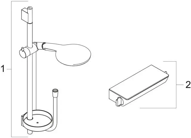 Hansgrohe Brauseset Raindance Select S 150-27036000