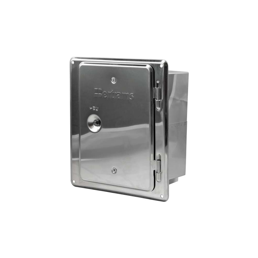 Bertrams Reinigungstür EWR 140 x 200 mm, mit Stutzen-21TV1