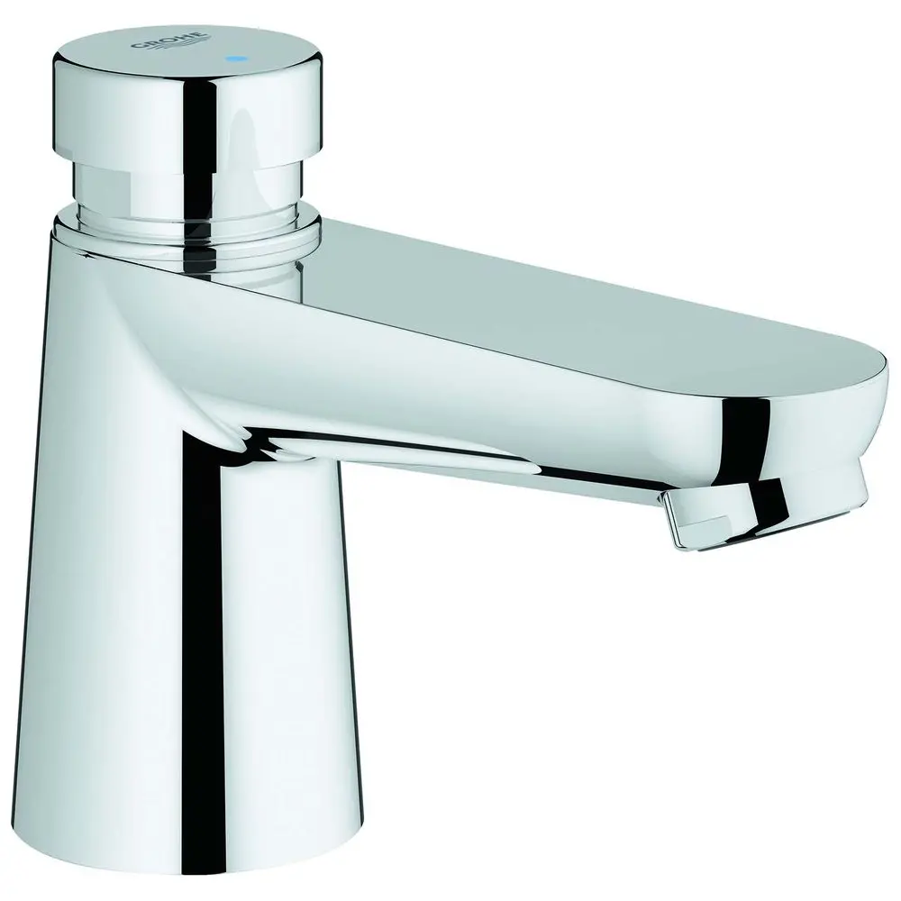 GROHE Selbstschluss-Standventil Euroeco CT 1/2", Markierung blau/rot, chrom -36265000