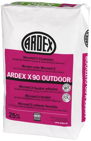 Ardex X90 Outdoor Microtec3 Flexkleber grau-24261