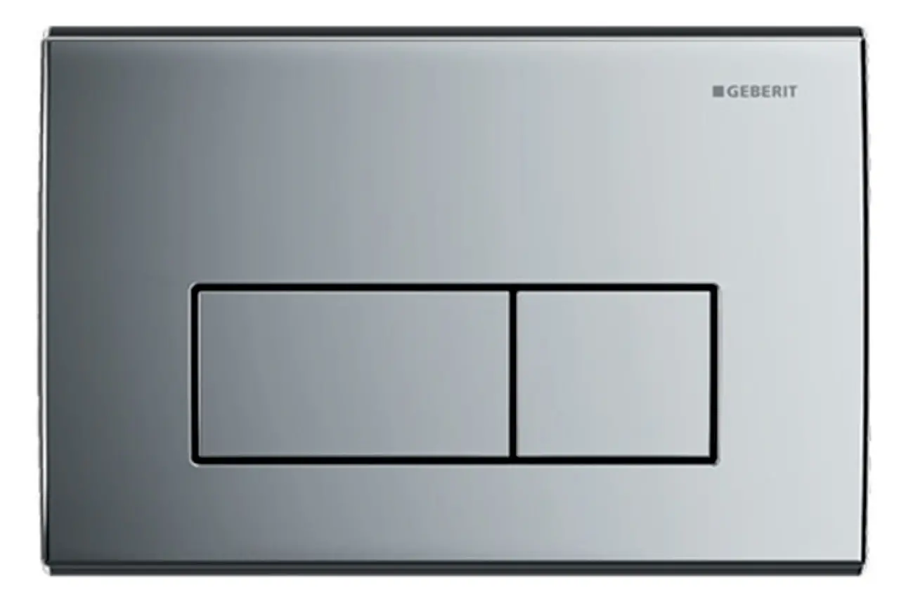 Geberit Betätigungsplatte Kappa50: hochglanz-verchromt 115.260.21.1-115260211