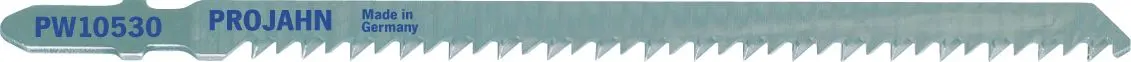 Projahn HCS Stichsägeblätter Typ PW10530 (ähnlich T301CD), Zahnteilung 3,0 mm, Schnittlänge 105 mm (5 Stück)-63123
