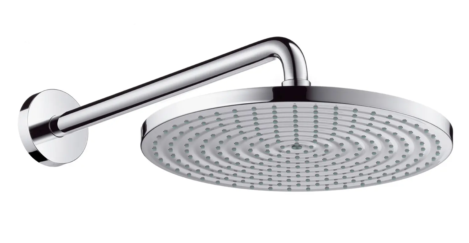 Hansgrohe Tellerkopfbrause Raindance S 300 Air 1jet, Ø 300 mm, Brausearm 390 mm, chrom-27493000