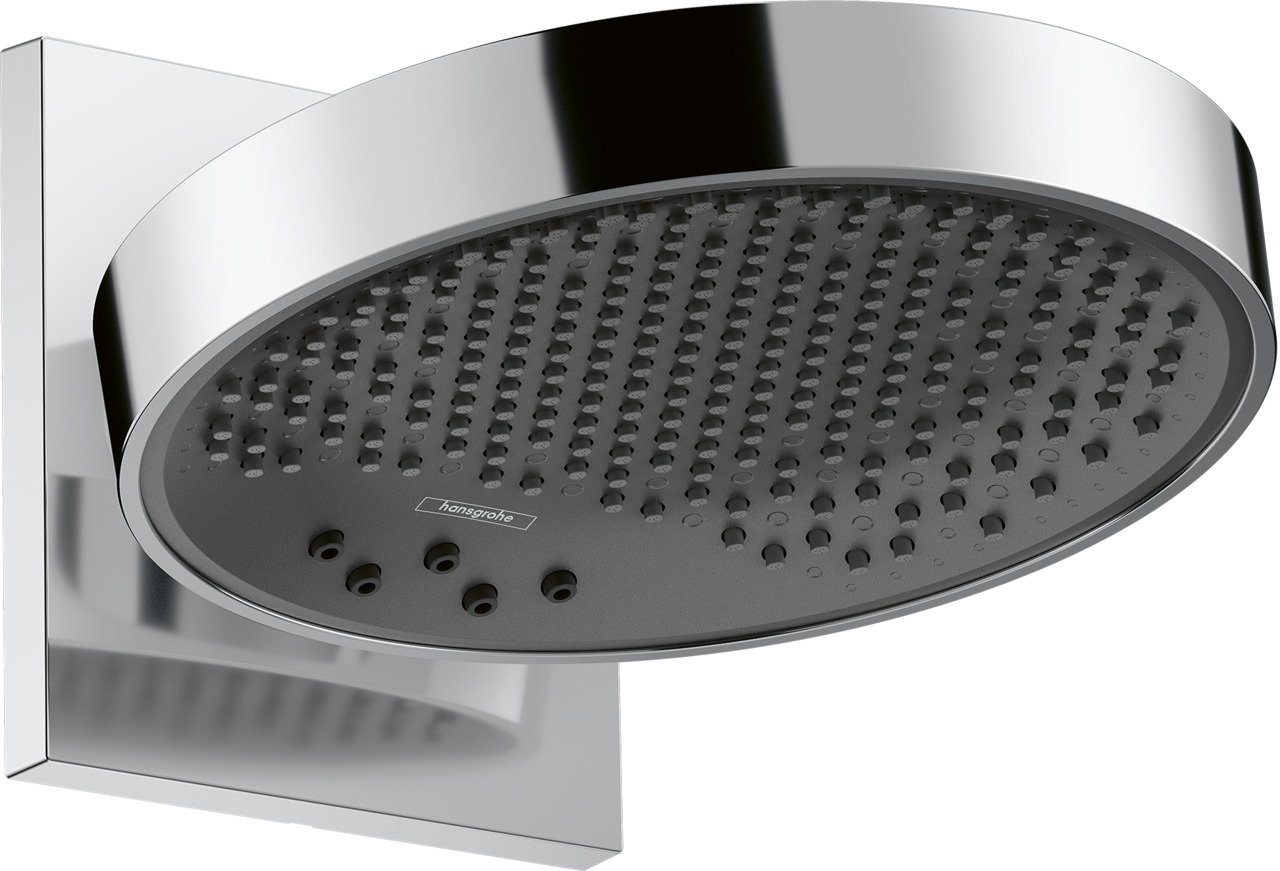 Rainfinity Kopfbrause 250 EcoSmart 3jet, mit Wandanschluss, Ausladung: 273mm, 9 l/min, chrom-26233000