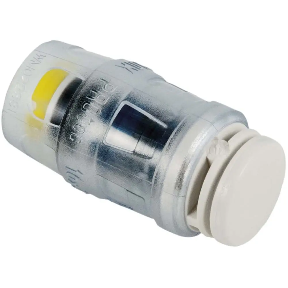 Multitubo Steck-Blindstopfen PPSU, 20 mm x 2,25, mit transparenter Kunststoffhülse-P69530