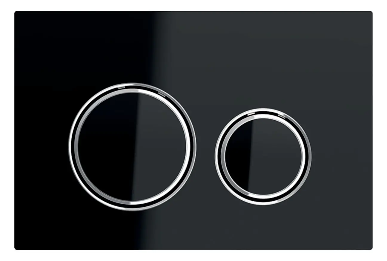 Geberit Betätigungsplatte Sigma21 Metallfarbe verchromt: verchromt, schwarz 115.884.SJ.1-115884SJ1 Geberit Betätigungsplatte Sigma21 Metallfarbe verchromt: verchromt, schwarz 115.884.SJ.1-115884SJ1