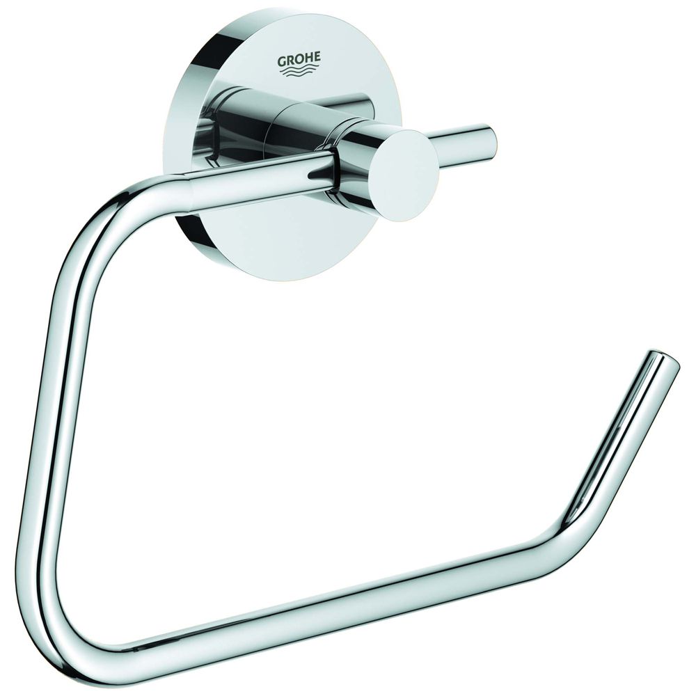 GROHE WC-Papierhalter Essentials ohne Deckel, verdeckte Befestigung, chrom-40689001