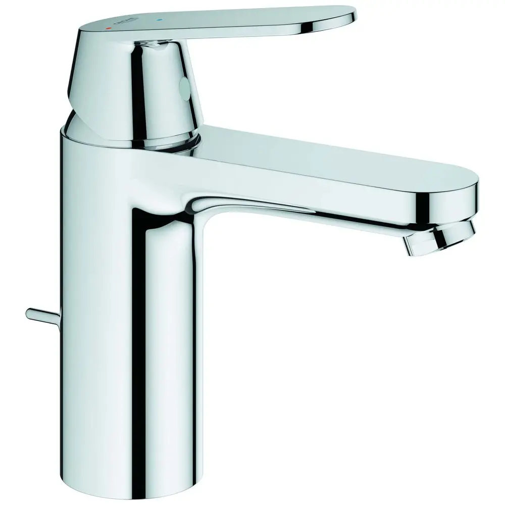 GROHE Waschtisch-Einhebelmischer Eurosmart Cosmopolitan 1/2", M-Size, mit Ablaufgarnitur, Temperaturbegrenzer, chrom -2339600E