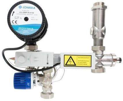 Strawa Regelung FBR 130/6 Einbaulänge 130mm, mit Pumpe, Lowara eco Floor 15-6-50-000053