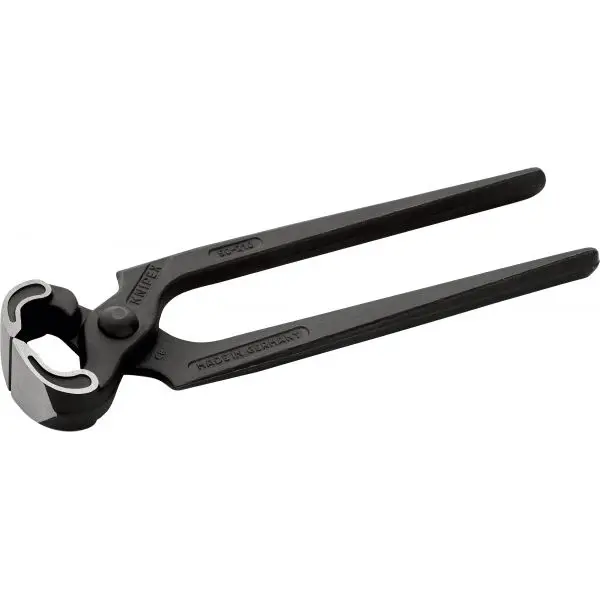 Triuso Kneifzange Knipex DIN ISO 9243, Kantenzange, poliert, Griffe schwarz atramentiert-5000210I