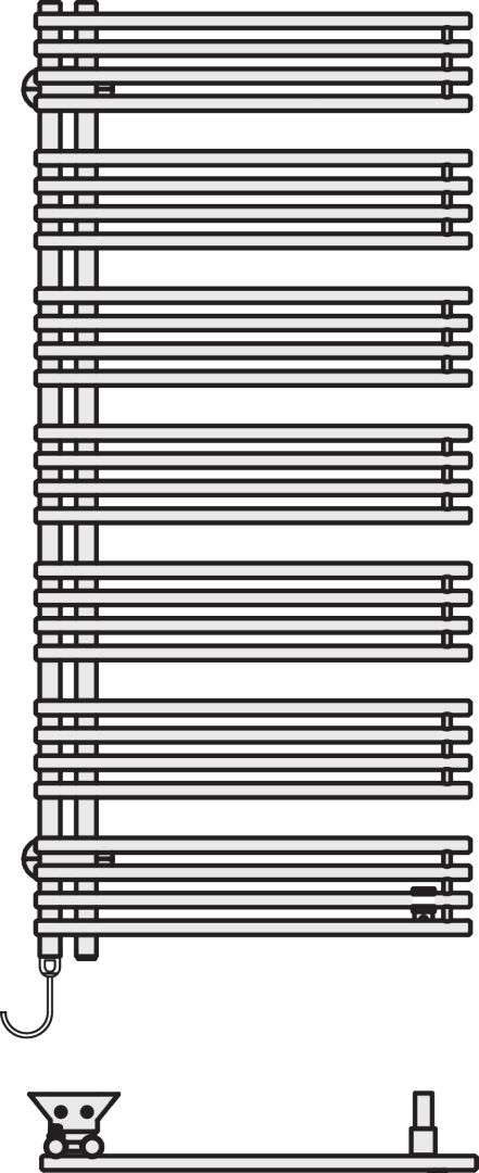 Heizkörper, Radiator, Stahl, Aluminium, Gitterheizkörper, 