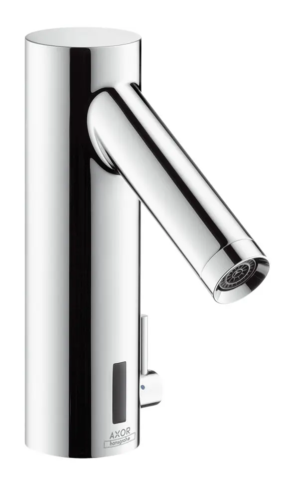 hansgrohe Waschtischmischer Axor Starck elektronisch, Temperaturregler, Netzbetrieb 230 V, chrom-10140000