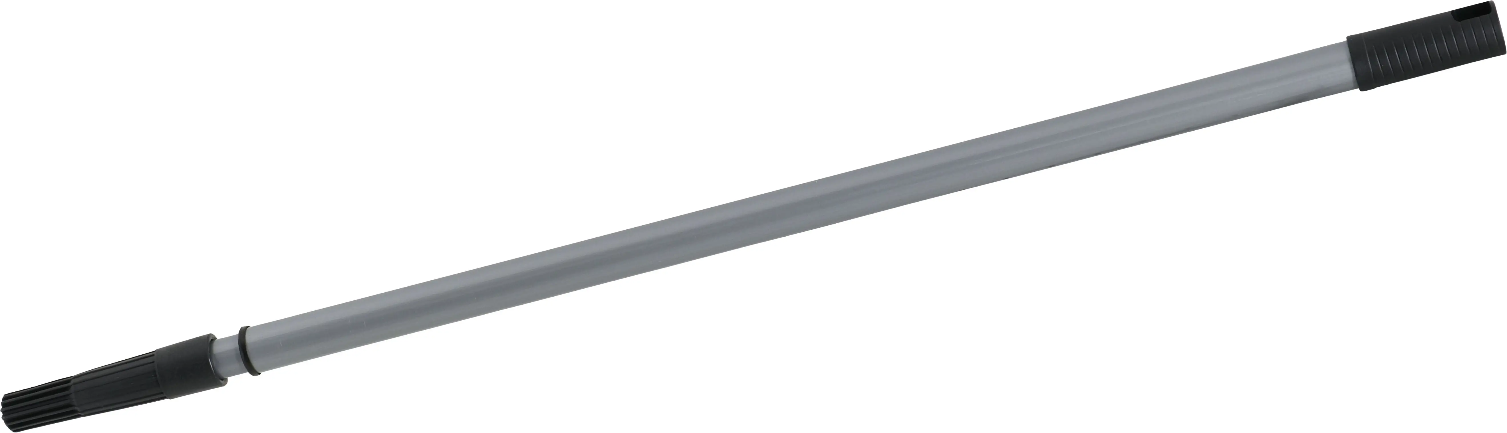 Triuso Teleskopstange aus Metall, kunststoffummantelt, stufenlos verstellbar, Länge 800 x 1300 mm-92130