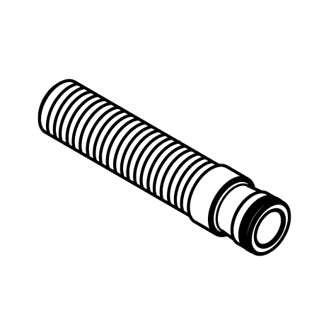hansgrohe Stutzen Axor für 3-Loch Wandarmatur G 1/2 mit O-Ring" -97228000