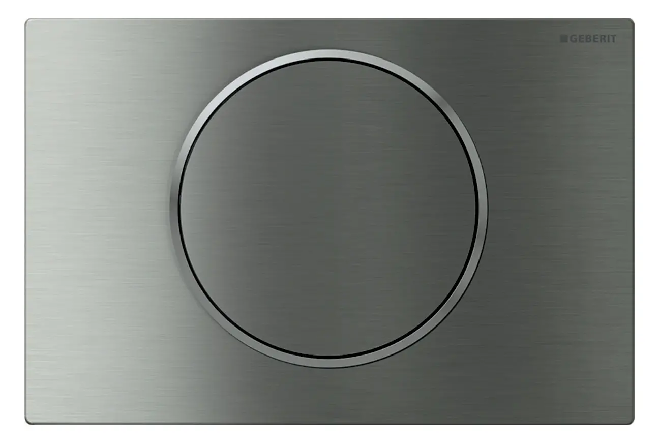 Geberit Betätigungsplatte Sigma10: gebürstet, easy-to-clean-beschichtet, poliert 115.758.SN.5-115758SN5 Geberit Betätigungsplatte Sigma10: gebürstet, easy-to-clean-beschichtet, poliert 115.758.SN.5-115758SN5