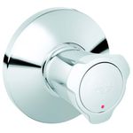 GROHE Fertigmontage-Set verchromt warm Einbautiefe 20-80mm, mit Costagriff-19809001
