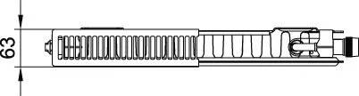 Kermi Ventilheizkörper Plan-V-PTV100300401L1K