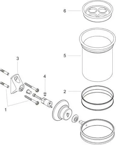 Hansgrohe Glashalter Axor Montreux-42134000